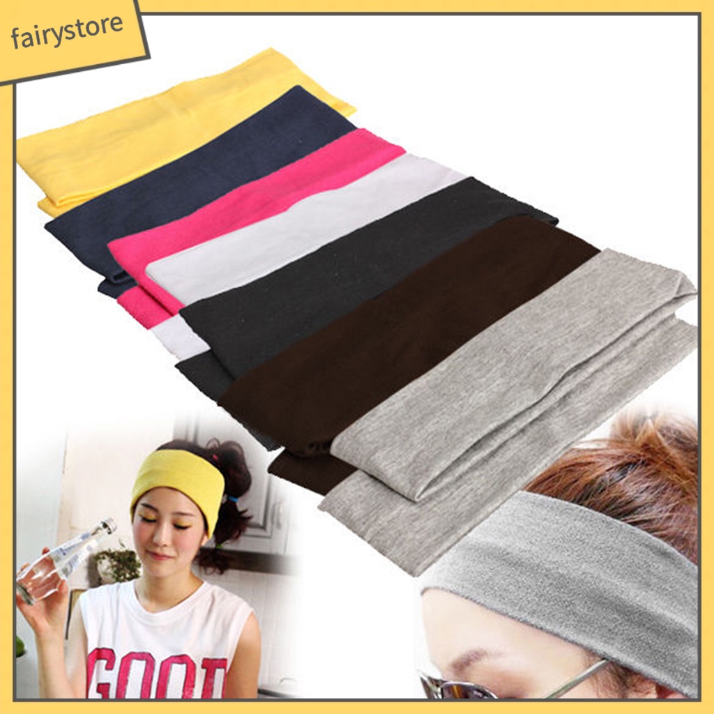 Set 2 Băng Đô Cotton Thoải Mái Thời Trang Cho Nữ