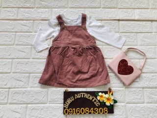 Set yếm & áo tay dài H&M Auth
