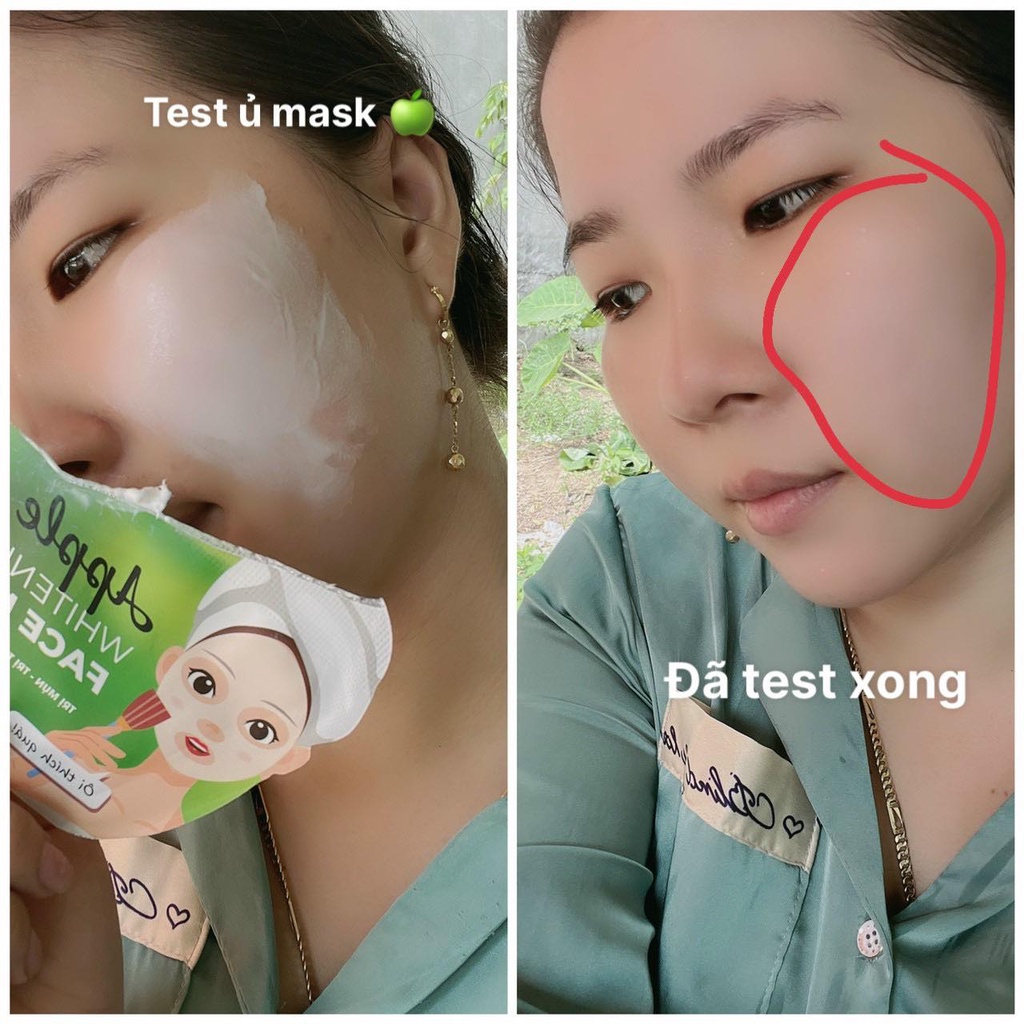 Ủ trắng Face cấp tốc CHẢNH SKIN gói 5ml- hàng chính hãng / an toàn cho da nhạy cảm