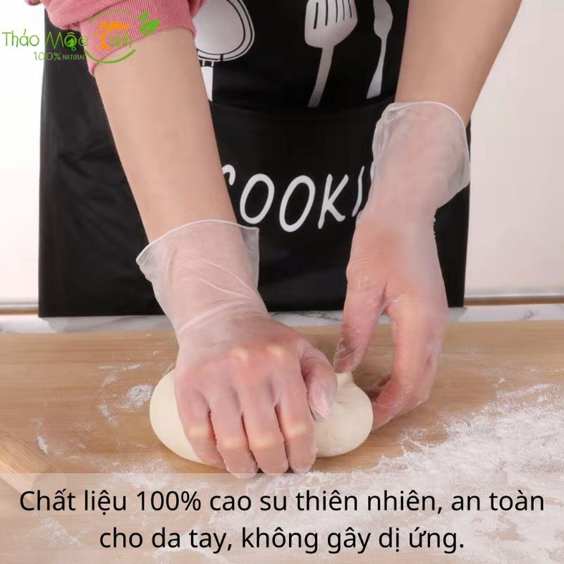 Găng Tay Nấu Ăn Làm Bếp Siêu Dai Victoria Bay chất liệu TPE An Toàn Vệ Sinh