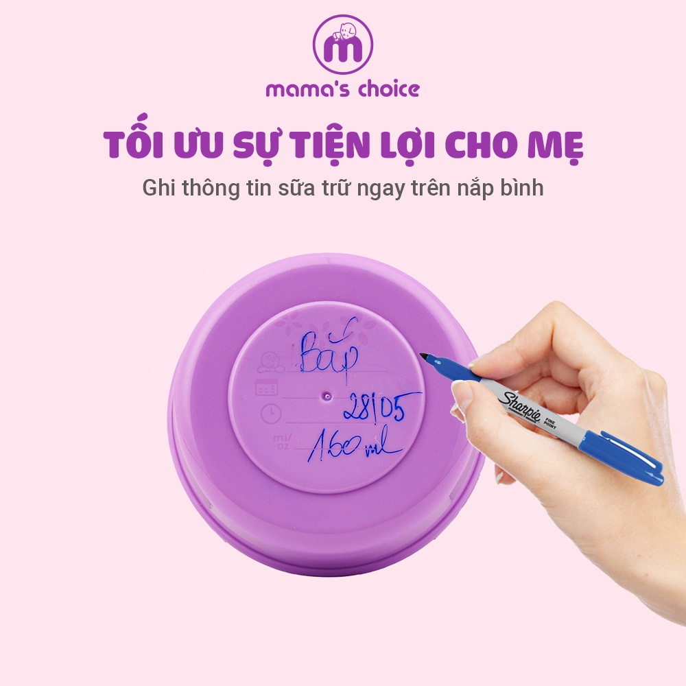 Nắp Bình Sữa Cổ Rộng Mama's Choice, Tương Thích Với Bình Cổ Rộng Spectra, Avent, Rozabi, Cimilre, Fatz