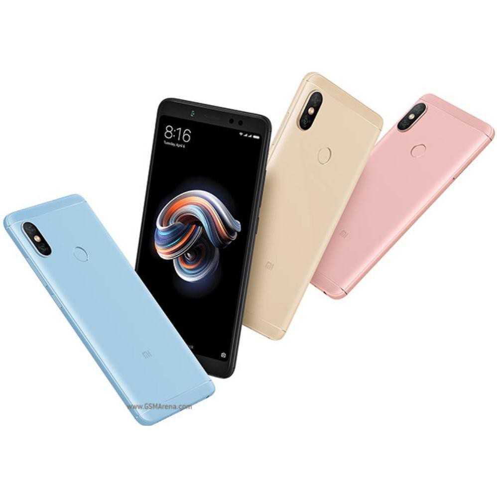 Điện thoại Xiaomi Note 5 Pro 64GB Ram 4GB + Ốp lưng + Cường lực + Tai nghe ( Tiếng Việt)