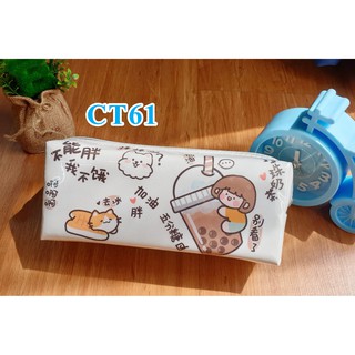 Bóp viết in CARTOON (5 MẪU CT61 -> CT65)
