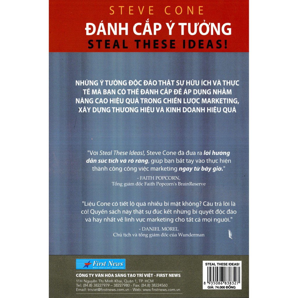 Sách First News - Đánh Cắp ý Tưởng