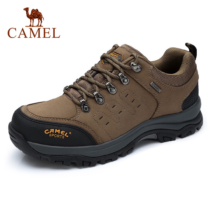 Giày thể thao leo núi CAMEL vải da bò chống trượt phong cách xuân nam tính