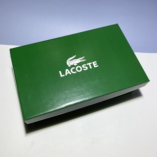 [ New 2023 ] Hộp giấy carton Lacoste đựng giày dép quần áo mũ nón gói quà đóng hàng giá rẻ kèm bill thẻ giấy lụa nhật