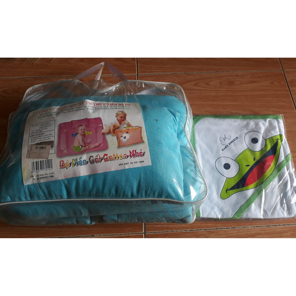 tặng 1 khăn choàng cho bé khi mua bộ mền gối cho bé