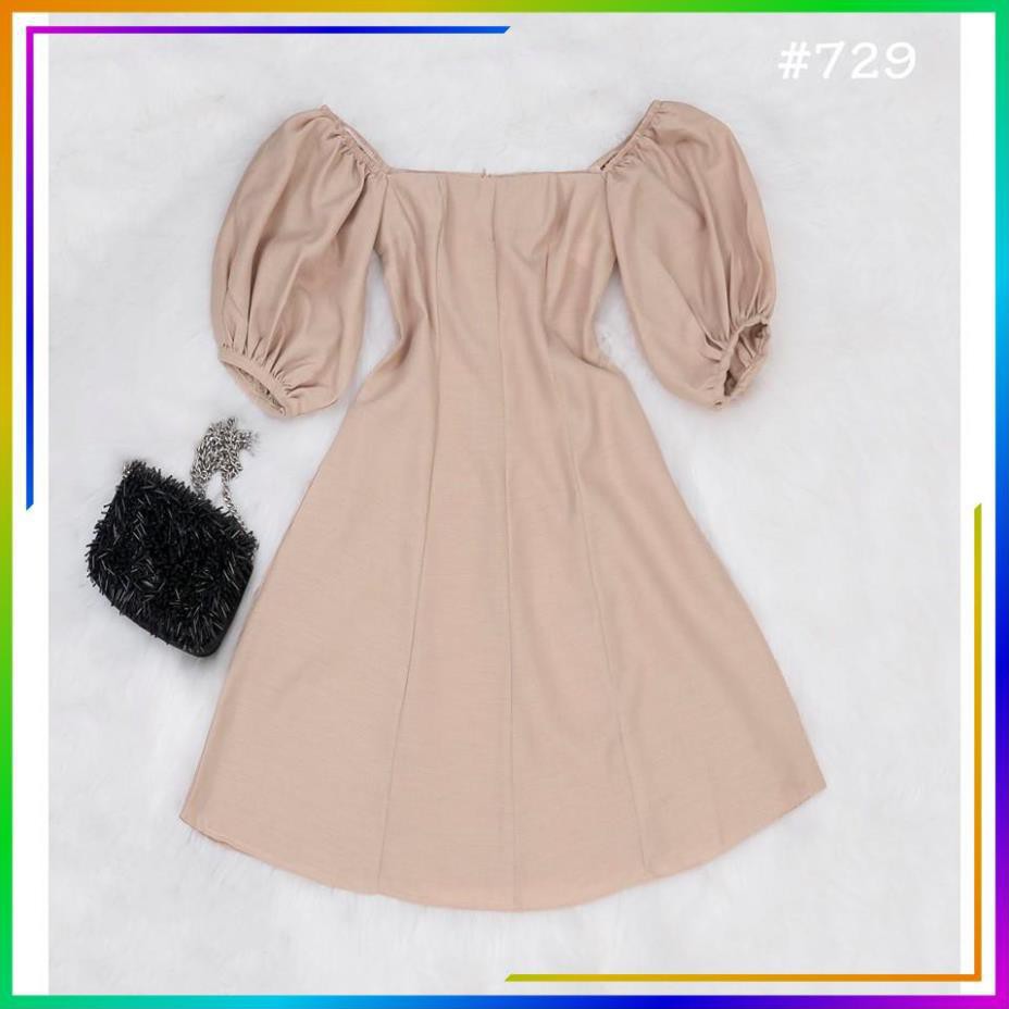 [HÀNG CAO CẤP] Đầm dự tiệc ôm body tay xòe phồng mặc được hai kiểu siêu xinh Titus Dress | BigBuy360 - bigbuy360.vn