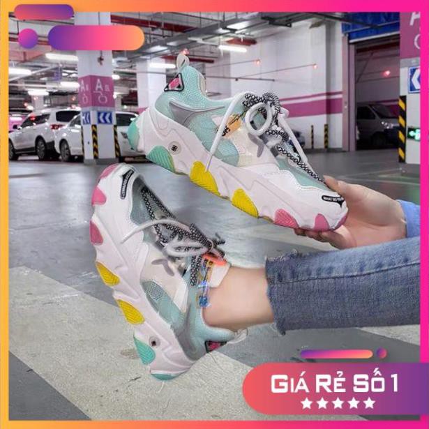 Giày Nữ🍒 Giày thể thao Ulzzang tag Cam 2 dây + ẢNH THẬT