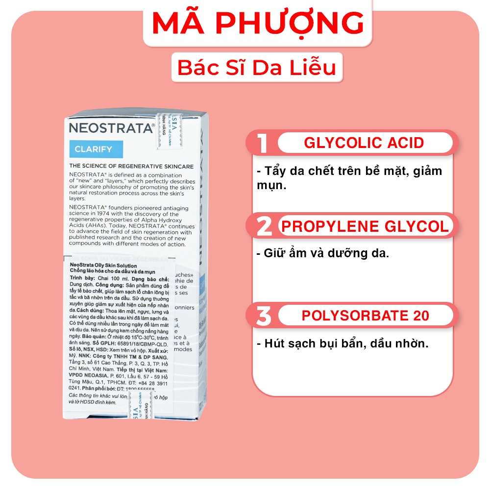 TẨY DA CHẾT AHA 8 NEOSTRATA 100ml