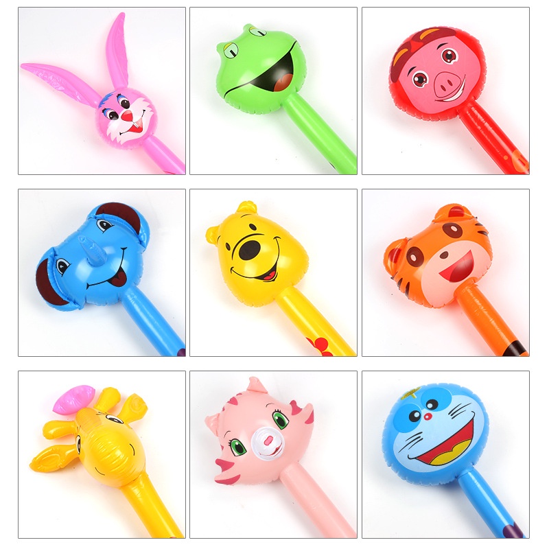 Cây búa đồ chơi bơm hơi mềm mại 120cm dễ thương cho bé