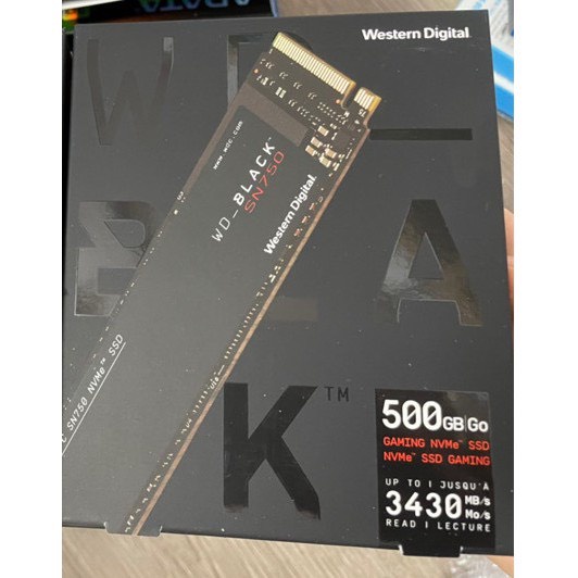Ổ cứng SSD SN750 250GB / 500GB / 1TB  WD Black M.2 PCIe NVMe 2280 Gen3 x4 - bảo hành 5 năm | BigBuy360 - bigbuy360.vn