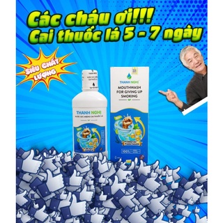 Nước súc miệng cai thuốc lá Thanh Nghị