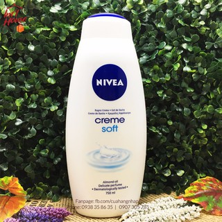 SỮA TẮM DƯỠNG THỂ NIVEA CREME SOFT