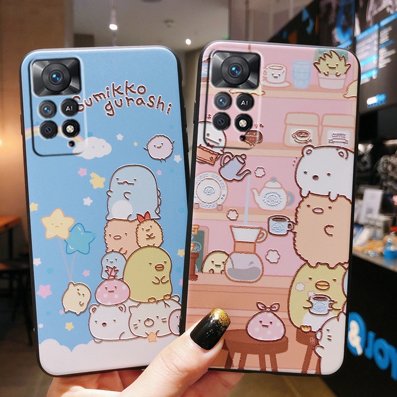 Ốp Điện Thoại Mềm In Hoạt Hình Cho Xiaomi 11T Pro Redmi Note 11 4G Redmi 10C Mi 11 Lite