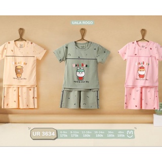 Bộ Cộc Tay Modal Uala 3618 3634 • 9-12M 12-18M 18-24M 36M • Choding Home