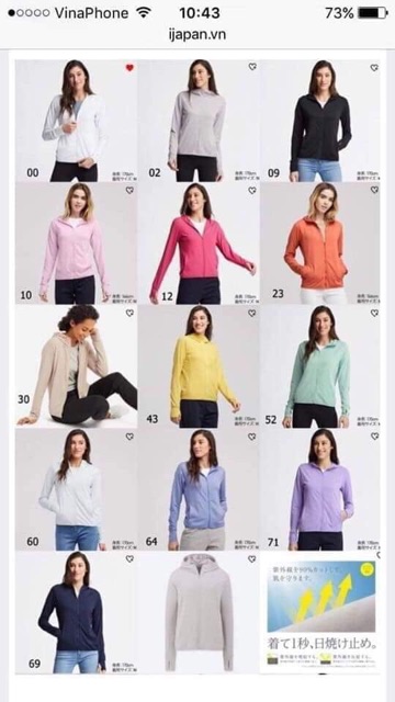 Áo chống nắng UNIQLO năm 2019 hàng chuẩn của nhật có bill đầy đủ | BigBuy360 - bigbuy360.vn