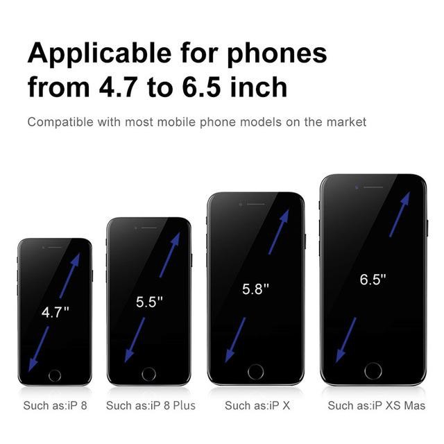 Giá Đỡ Điện Thoại Cho Các Dòng Điện Thoại Iphone 8, X, Xs Max Thiết Kế Thông Minh Thoát Khí Nóng Thông Khí Với 4 Chân Đỡ