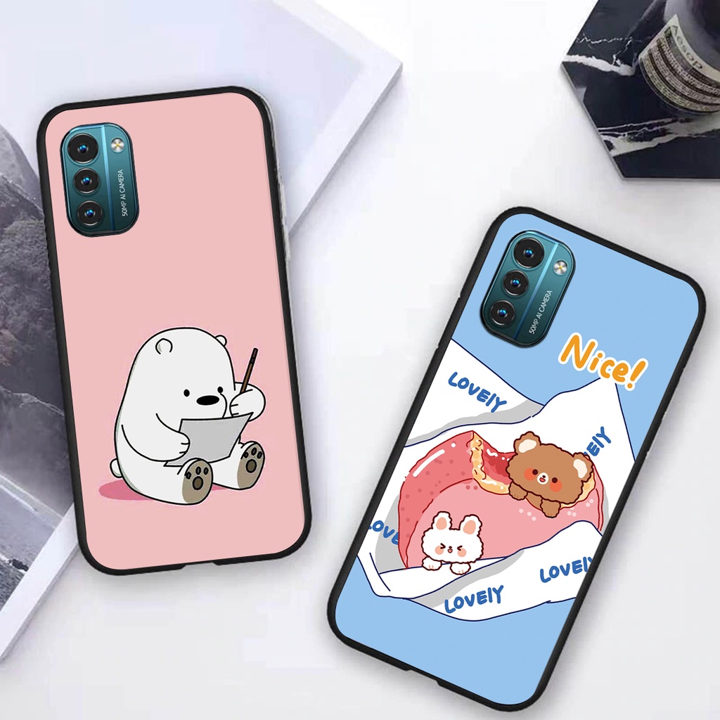 Ốp lưng Nokia G11 - Nokia G21 - Nokia 7.1 - Nokia 8.3  - Nokia X5 - Nokia X6 - Nokia G20 GẤU phá cách nhiều mẫu đẹp