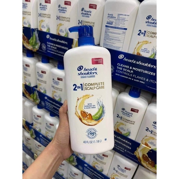 Dầu Gội Head & Shoulder 2in1 mẫu mới (1.18L)