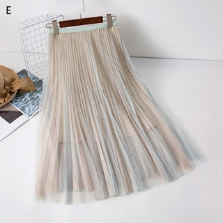 Váy giữa / váy / váy xếp li