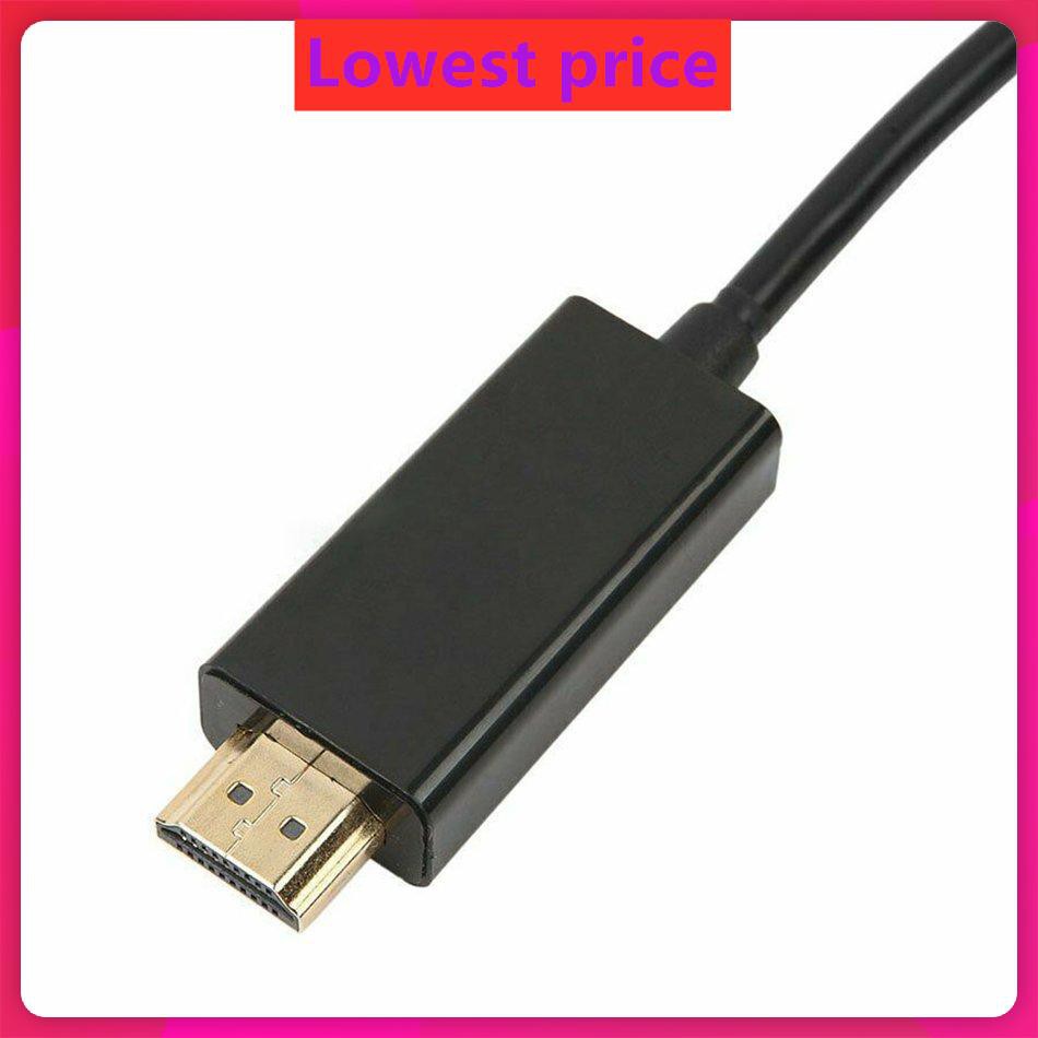 1.8 Meters 6FT Super Long Display Port DisplayPort DP to HDMI Cable Cord Wire