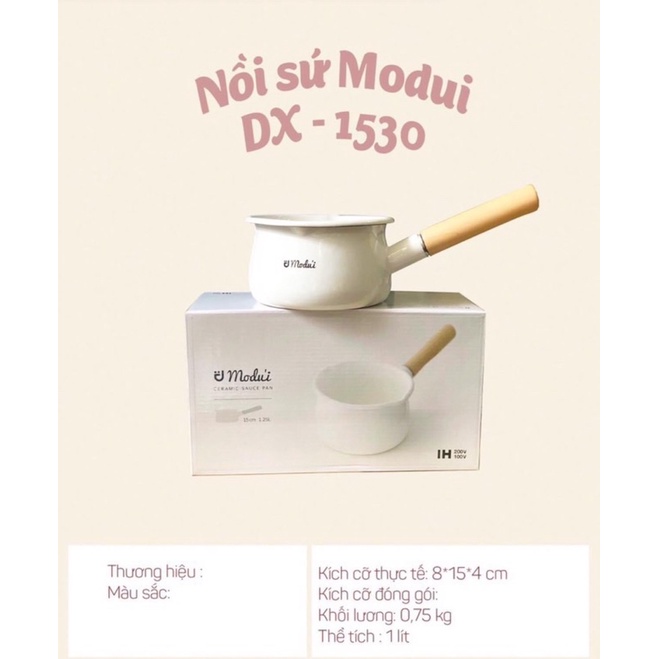 Nồi modui xuất hàn quốc-nấu ăn dặm cho bé