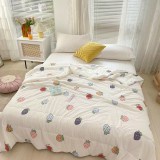 Chăn thun lanh 4 chiều, phong cách hàn quốc-mâu mới