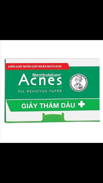 Giấy thấm dầu acnes 50 - 100 tờ hoặc Film thấm dầu 50 tờ | BigBuy360 - bigbuy360.vn