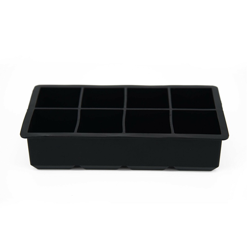 Khuôn làm đá hình vuông bằng silicone cỡ lớn thiết kế tiện lợi