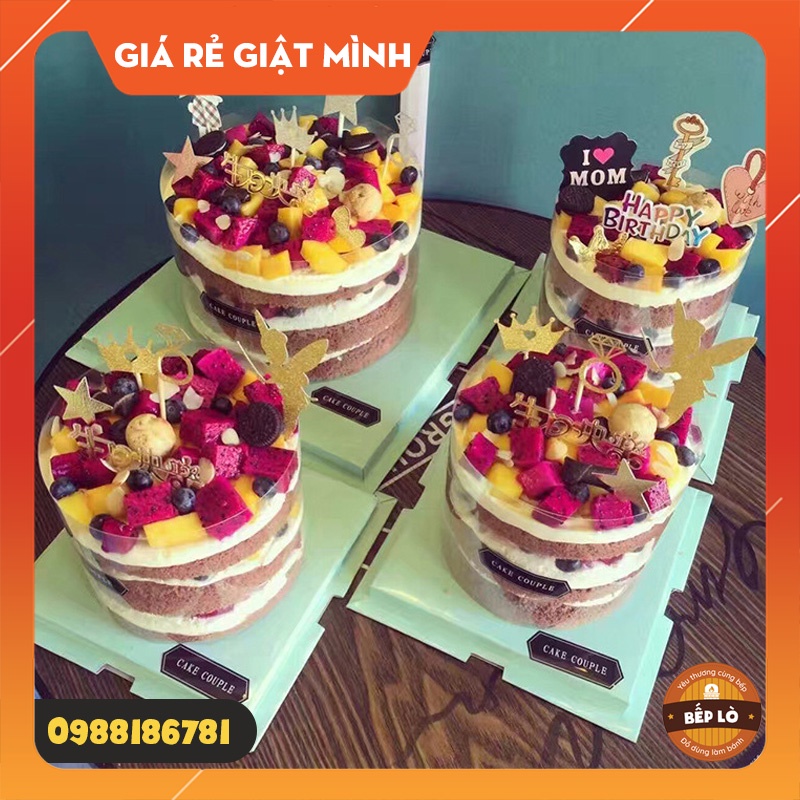 Màng cuộn mica cứng  lót thành bánh mousse cứng cáp, chắc chắn giá rẻ cao 8cm  10cm - cuộn nhỏ 5m 10m