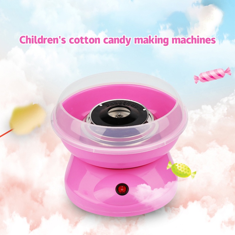 Máy làm kẹo bông gòn KAIMEIDI thiết kế nhỏ gọn đồ chơi nhiều màu sắc tùy chọn tiện lợi