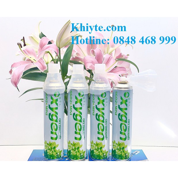 Bình khí Oxy nhỏ tiện lợi