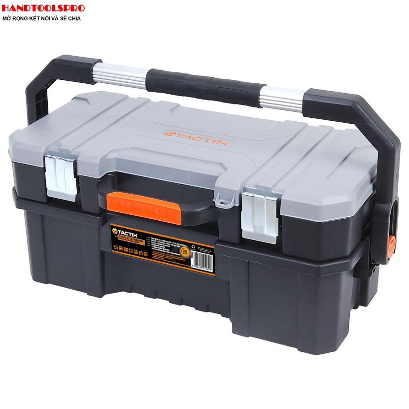 Hộp đựng dụng cụ tích hợp 2 trong 1 TACTIX 320336 61 x 32.5 x 28.5 cm