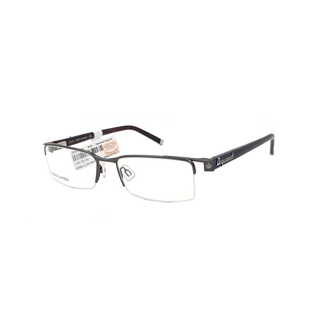 Gọng kính thời trang DSquared2 DQ5069 091 chính hãng, thiết kế dễ đeo bảo vệ mắt