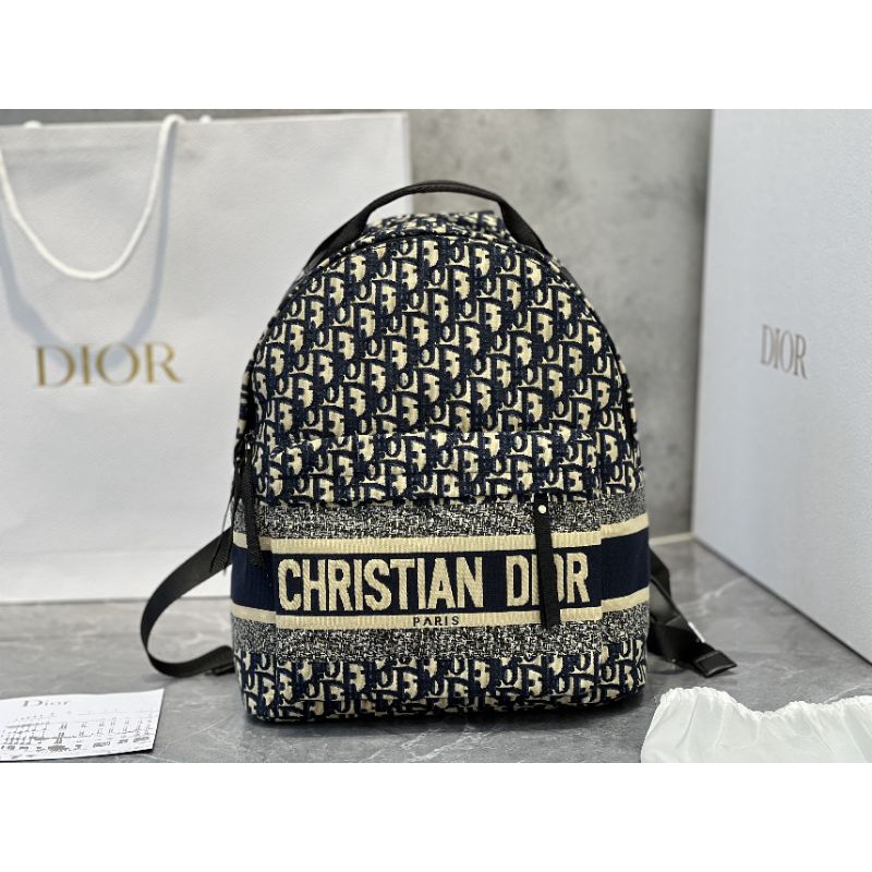 Balo thời trang D.I Travel nam&amp;nữ Blue sz30x35cm(ko hộp)