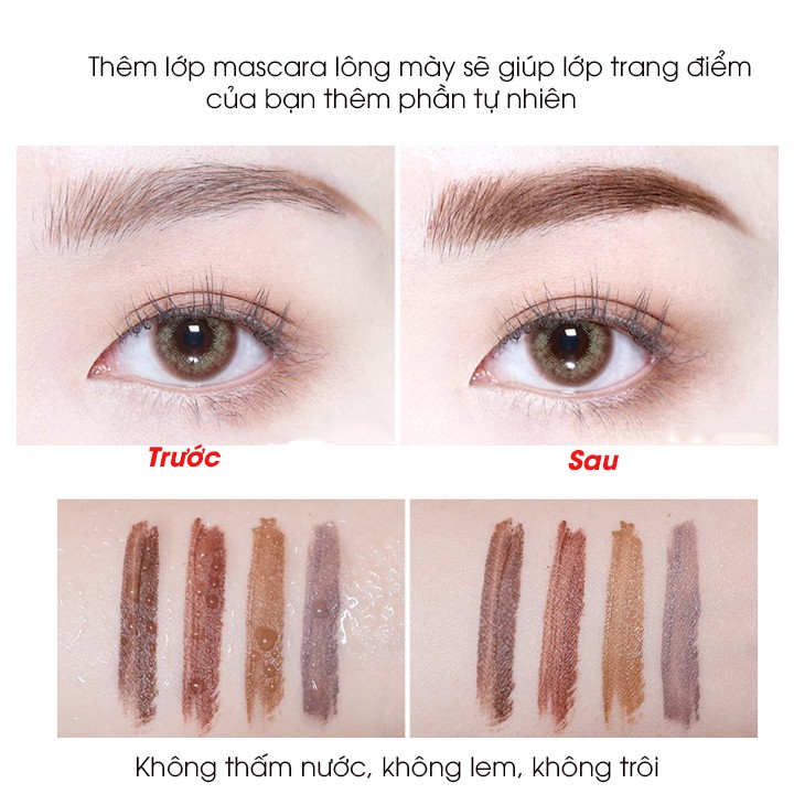 Mascara lông mày Chioture Eyebrow Dye lâu trôi chống nước dễ dàng sử dụng | BigBuy360 - bigbuy360.vn