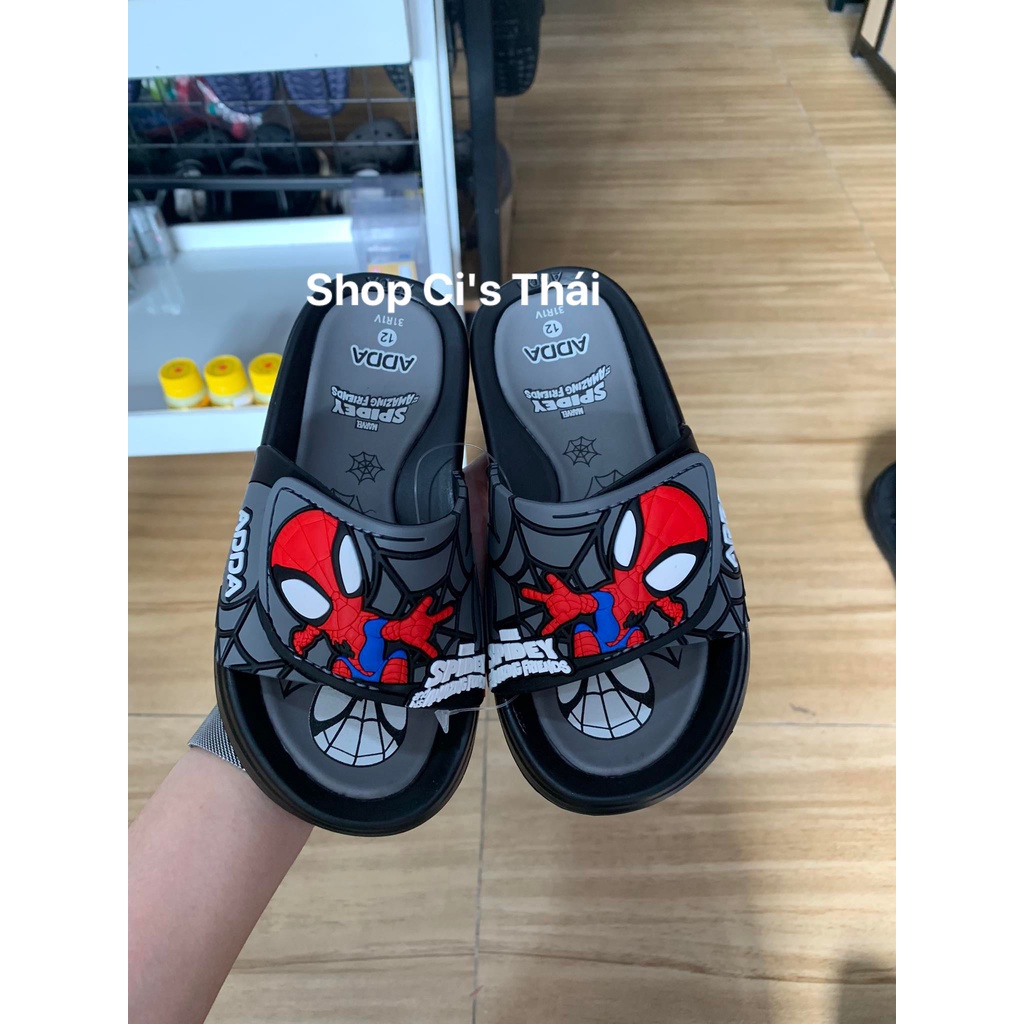Dép Thái Lan quai ngang ADDA 31T63 và 31R1V, mẫu dép dành cho bé trai size 30 đến 36 - Dép thái NK 100%