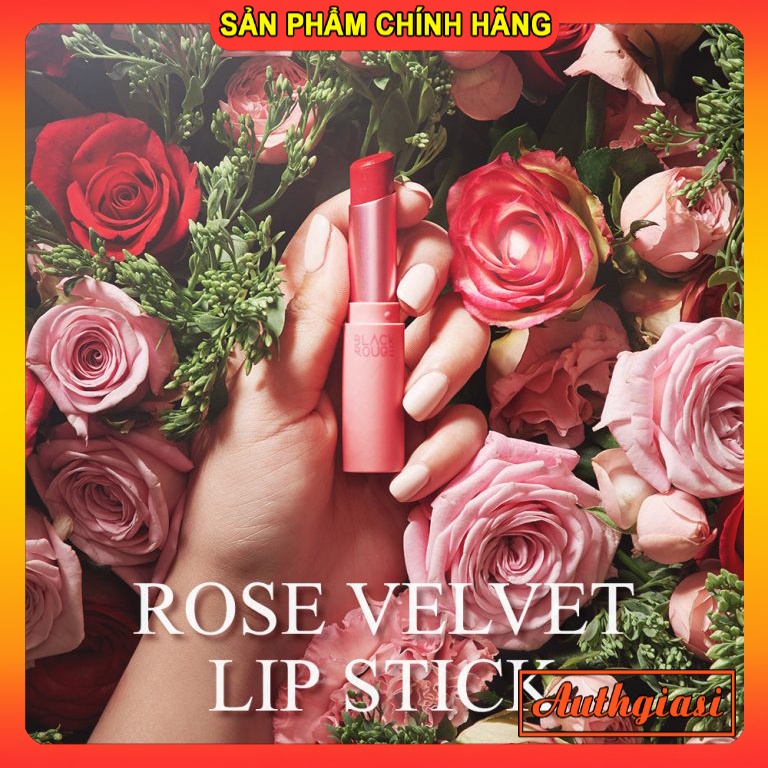 Son Thỏi Siêu Mịn Siêu Lì Black Rouge Rose Velvet Lipstick R01-R05