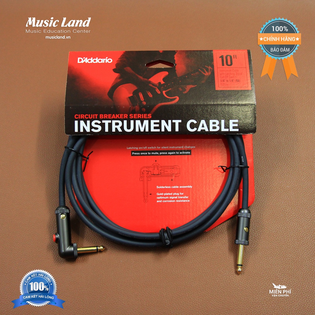Dây Kết Nối 6 Ly Đàn Guitar D’Addrio PW-AGLRA-20 – Chính Hãng