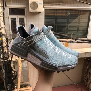 (Video cận cảnh ) Giày Sneaker Human xanh phản quang