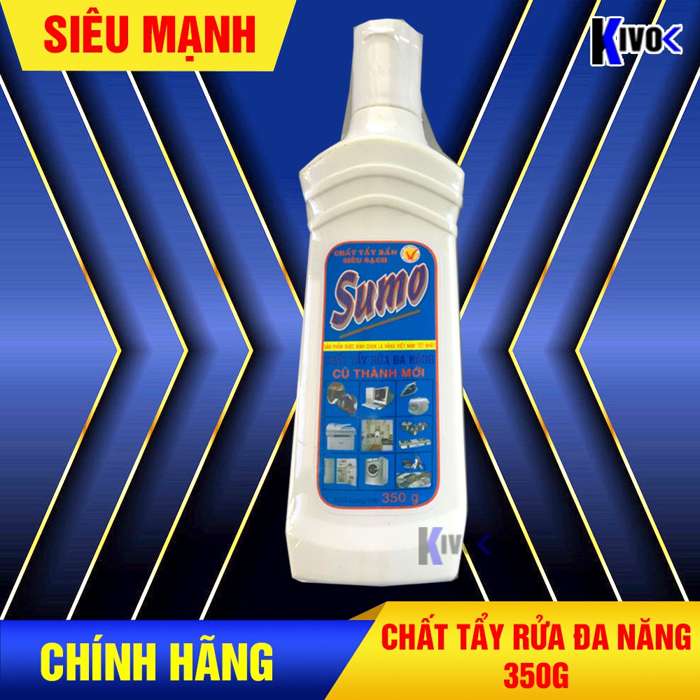 Dung Dịch Tẩy Rửa Đa Năng Sumo 350G Làm Sạch Các Vết Dơ,Ố Vàng,Tẩy Rỉ Sét Inox,Nhôm,Trên Bếp Gas,Lavabo,Gạch Men..-Kivo