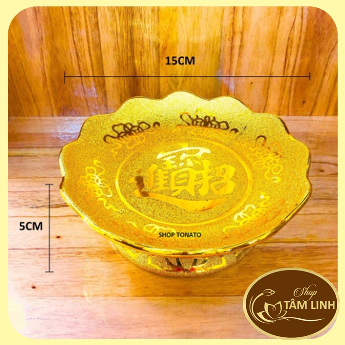 ĐĨA TRÁI CÂY KIM SA VÀNG nhiều kích cỡ.