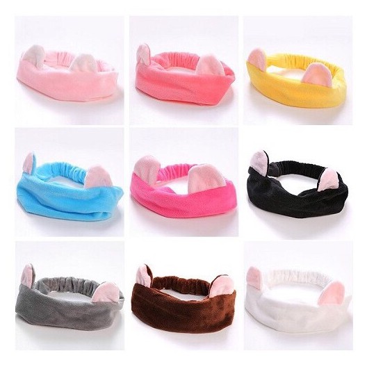 Combo 200 Băng Đô Tai Mèo Cute (Nhiều Màu)