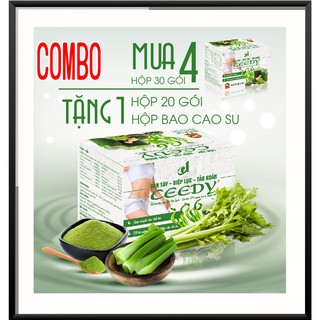 COMBO 3 CẦN TÂY - DIỆP LỤC - TẢO XOẮN - CEEDY - KHÔNG HIỆU QUẢ HOÀN TIỀN