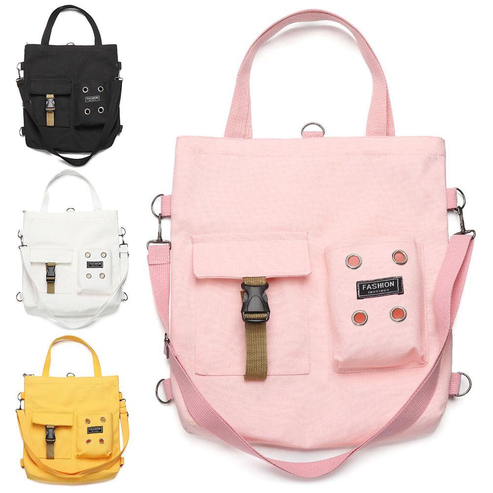 Túi Đeo Chéo Nhiều Túi MIHAN1 Chất Liệu Canvas Thời Trang Cho Nữ