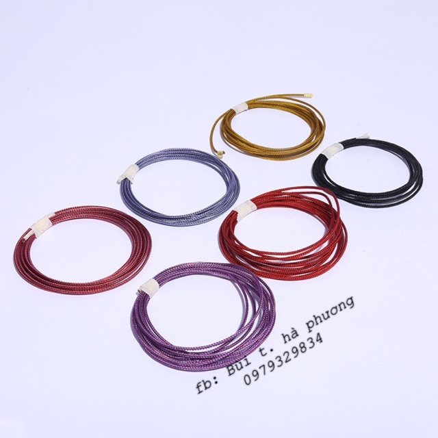 dây kẽm bọc nhựa vòng tay