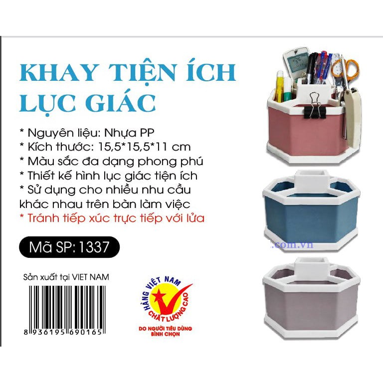 KHAY LỤC GIÁC ĐỂ BÀN VIỆT NHẬT ĐA NĂNG/ KỆ GIÀY DÉP GỌN GÀNG