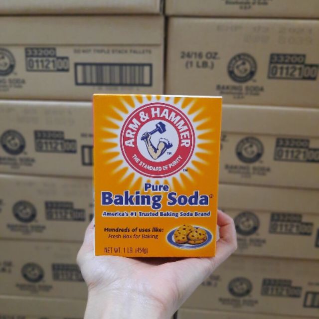 [Giasi254] Baking soda 454g USA Hàng Chuẩn Giá Siêu Rẻ