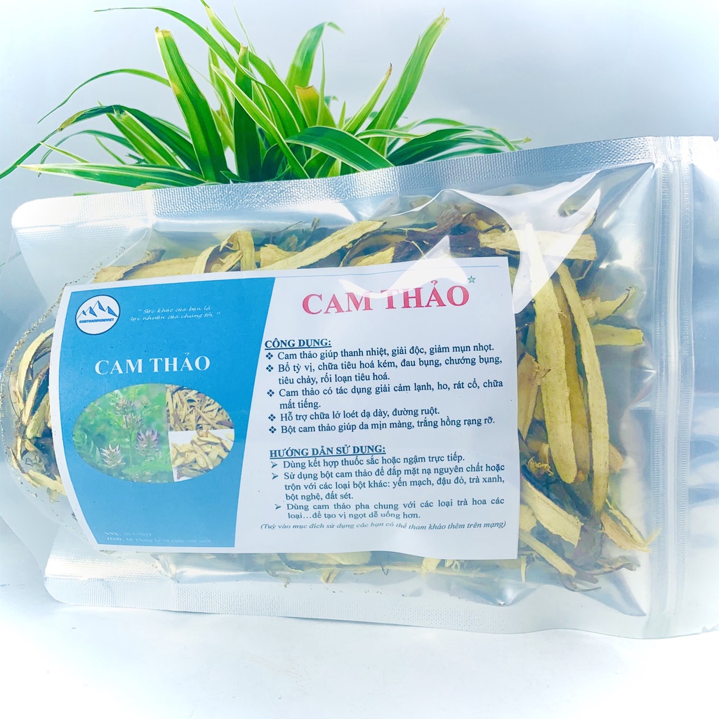 Cam thảo khô hàng loại 1 Thơm,đẹp,sạch thanh nhiệt giải độc 100g | BigBuy360 - bigbuy360.vn